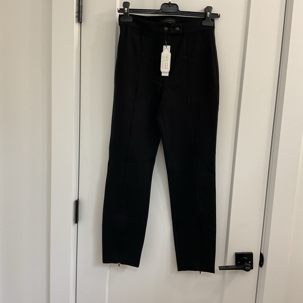 Sanctuary Black Cropped Ankle Pants